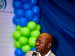 DG IPCR delivering his speech at the event