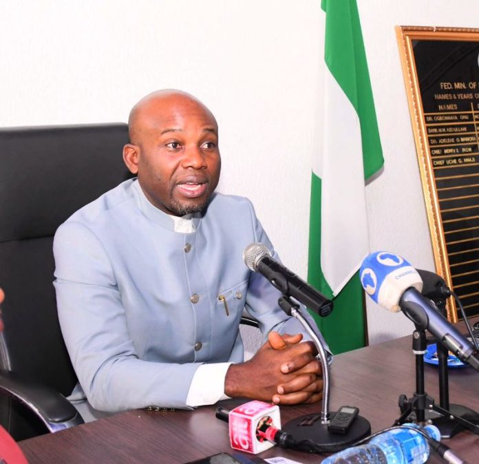 Dr. Kingsley Tochukwu Udeh Honourable Minister of Federal Ministry of Innovation, Science and Technology, Dr. Kingsley Tochukwu Udeh SAN