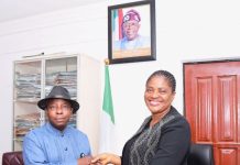 Esuabana Hands Over To Ebiogeh As The New FMIST Permanent Secretary Esuabana Hands Over To Ebiogeh As The New FMIST Permanent Secretary