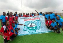 FIC Makurdi Donates Flex Banners To NUJ Benue Council During Press Week Activities