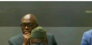 The Honourable Minister of State for Health and Social Welfare Dr. Iziaq Adekunle Salako delivering Nigeria's High-level statement at the Eleventh Session of WHO Conference of Parties ( COP11) in Geneva.