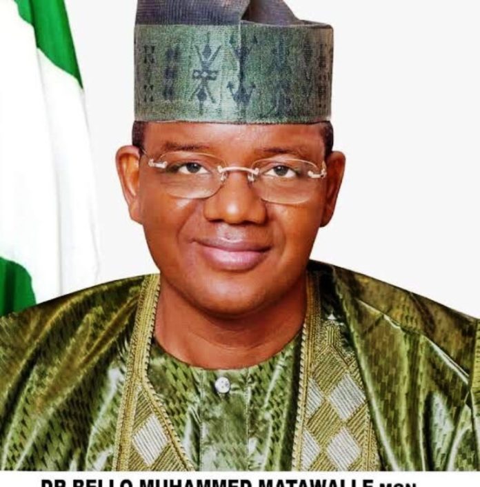 Honourable Minister of State for Defence H.E. Dr. Bello Mohammed Matawalle MON