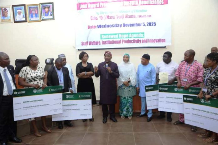 Interest-Free Loans to TISSF1 FG Commences Disbursement Of ₦10 Million Interest-Free Loans Under Tertiary Institutions Staff Support Fund (TISSF)