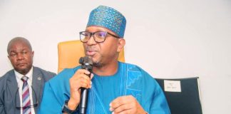 The Chairman National sports commission, Mallam Shehu Dikko