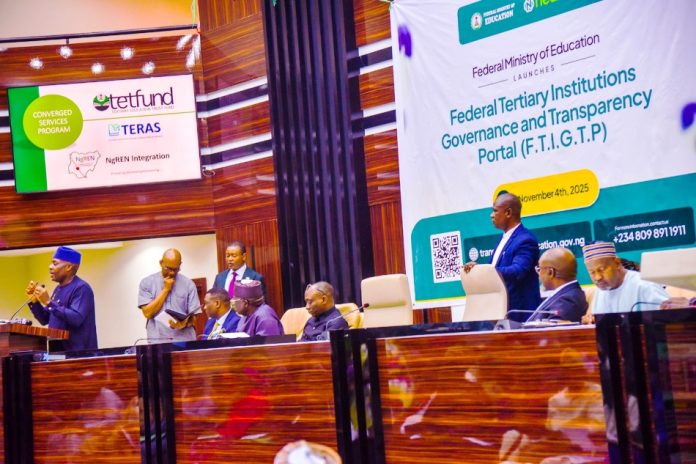 Meeting of the Hon Ministers of Education with the Management of Bureau of Public Procurement (BPP), Heads of Federal Tertiary Institution, Agencies, Bursars & Procurement Directors. Tuesday 4th November, 2025