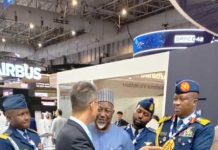 Minister Of Defence Mohammed Badaru At Dubai Airshow Minister Of Defence Mohammed Badaru At Dubai Airshow