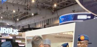 Minister Of Defence Mohammed Badaru At Dubai Airshow