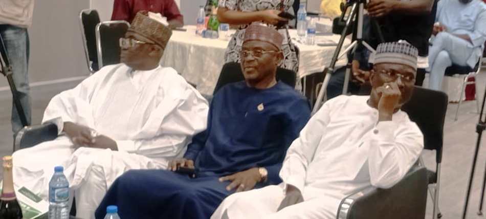 The NTAC DG with Directors of the Agency at the event.