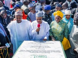 Governor Uba Sani And Minister Of Housing And Urban Development Commission And Distribute 100 Newly Built Energy -Efficient Home In Kaduna