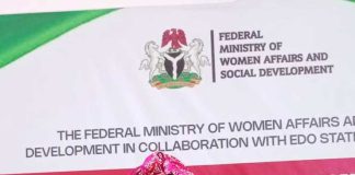 Dr. Maryam Ismaila Keshinron, Permanent Secretary, Federal Ministry of Women Affairs and Social Development delivering her Welcome remarks at the Opening of the Technical Session of the 25th National Council on Women Affairs and Social Development currently holding in Benin City, Edo State Capital