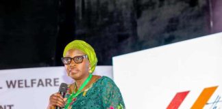 The Permanent Secretary Daju Kachollom mni, delivers her opening remarks at the Technical Session of the 66th Regular Meeting of the NCH