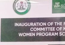 Federal Ministry Of Women Affairs Inaugurates Federal Technical Committee To Scale Up Nigeria For Women Programme The Permanent Secretary, Federal Ministry of Women Affairs and Social Development, Dr. Maryam Ismaila Keshinron, delivering her keynote address during the inauguration of the Federal Technical Committee (FTC) for the Nigeria for Women Program Scale-Up (NFWP–SU), held at the Rockview Hotel, Abuja.