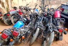 Police Burst Criminal Hideout In Makurdi, Recover Stolen Motorcycles, Firearm; Arrest Suspected Child Traffickers And Rescue Six Victims