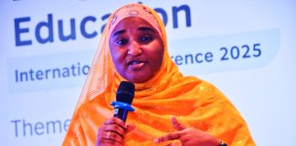 Honourable Minister of State for Education, Prof. Suwaiba Sa’id Ahmed