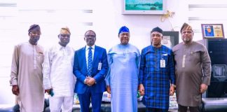 Secretary to the Government of the Federation , Sen. George Akume, fnim , CON, receives in audience the Chief Executive Officer of Solewant Group, Mr. Solomon Ewanehi, on Wednesday, 19th November, 2025 in Abuja.