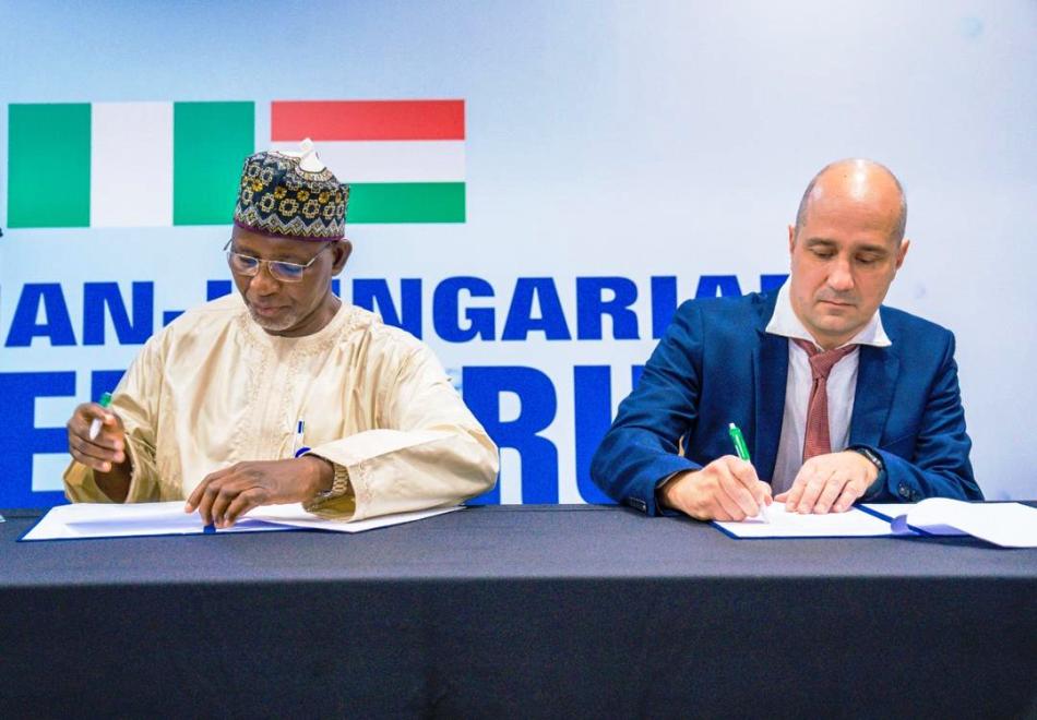 The Signing of the MoU between the two countries