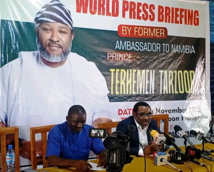 Tarzoor Raises Alarm Over Alleged ₦2 Billion Plot to Destabilize Governor Alia’s Administration