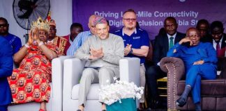 The Governor Dr Alex Otti has performed the groundbreaking ceremony for the West Indian Ocean Cable Company