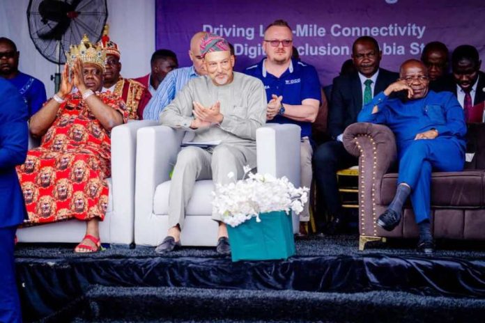 The Governor Dr Alex Otti has performed the groundbreaking ceremony for the West Indian Ocean Cable Company