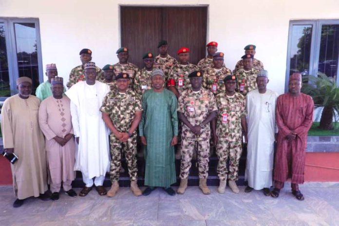 Boko Haram Zulum Meets COAS, Says The Worst is Over