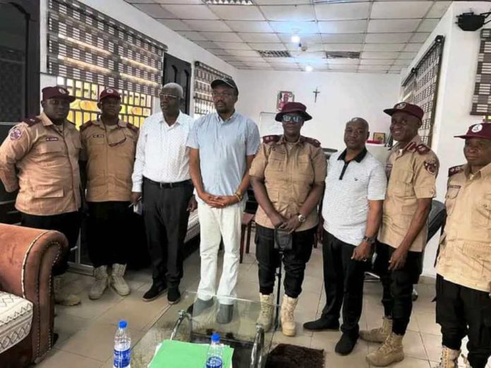 Anambra State FRSC Officials Visits Commissioner For Health Anambra State Ahead Of 2025 Christmas Holiday