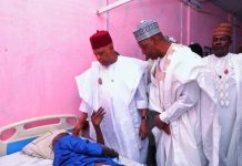 VP Shettima Visits Borno Bomb Blast Survivors, Pledges Sustained Federal–State Security Collaboration