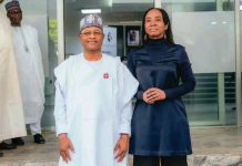 Gov Sani Visit DG PENCOM In Abuja