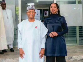 Gov Sani Visit DG PENCOM In Abuja