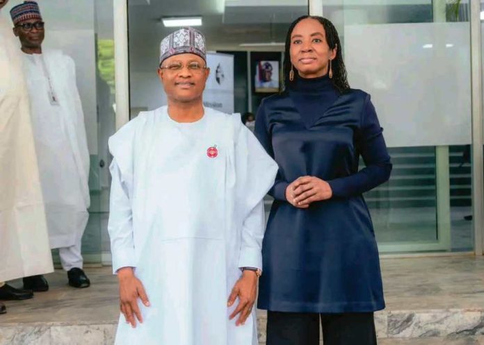 Gov Sani Visit DG PENCOM In Abuja