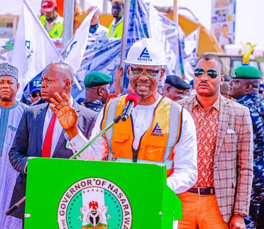 Governor Sule Flags-Off The Construction Of Thirty Nine Billion Naira Twin Flyover In Karu LGA