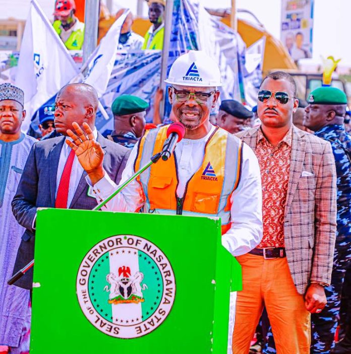 Governor Sule Flags-Off The Construction Of Thirty Nine Billion Naira Twin Flyover In Karu LGA