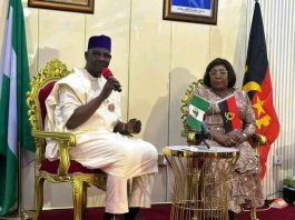Governor Sule welcomes Angolan Governor on state visit, reels line of activities