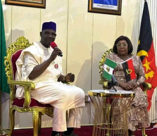 Governor Sule welcomes Angolan Governor on state visit, reels line of activities