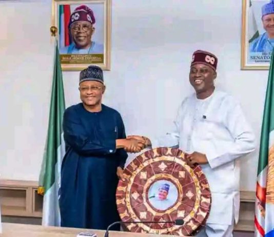 Kaduna Gov. Received NBTI DG On Courtesy