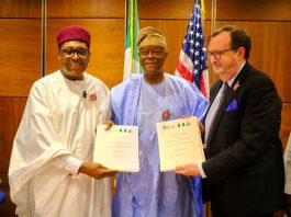 L-R The Coordinating Minister of Health & Social Welfare Professor Muhammad Ali Pate CON