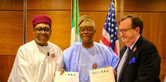 L-R The Coordinating Minister of Health & Social Welfare Professor Muhammad Ali Pate CON