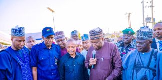 NLC President Ajaero Acknowledges Gov. Inuwa Yahaya's Workers' Welfare Drive, as Gombe Flags Off Labour House Project