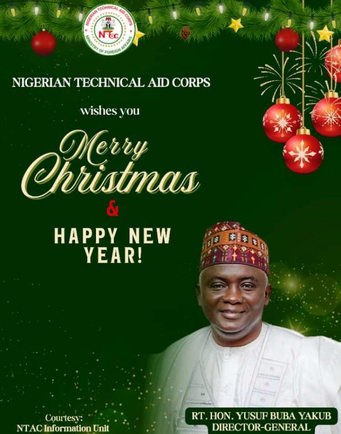 NTAC Director-General Felicitates Nigerians On Christmas And The New Year