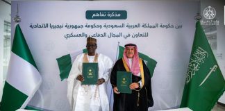 Nigeria And Saudi Arabia Sign MoU To Strengthen Defence And Military Cooperation