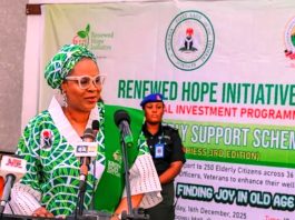 Renewed Hope Initiative Oluremi Tinubu Empowers 250 Elderly Persons In Ekiti With ₦200,000 Each