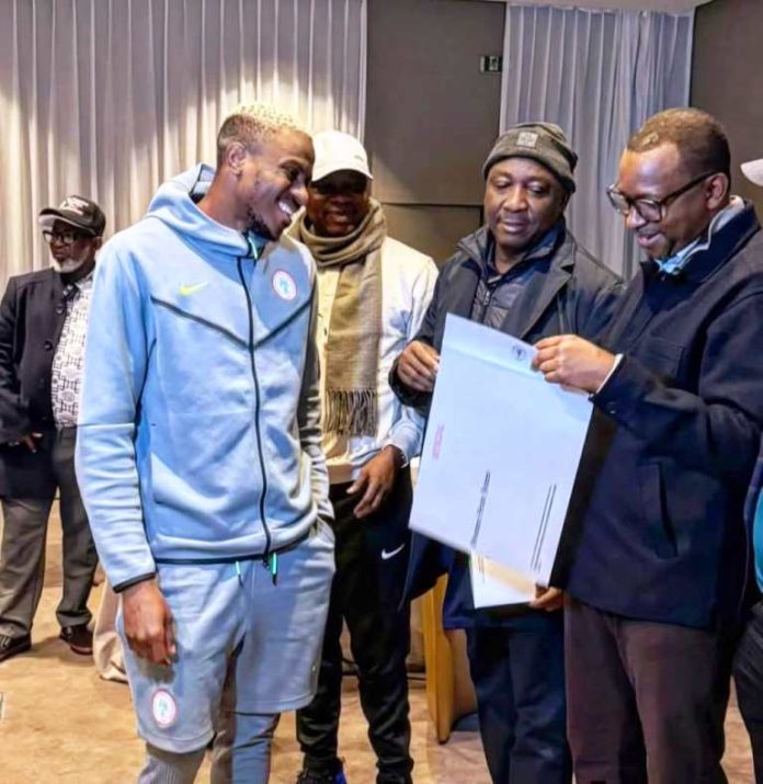 President Tinubu Fulfils House, Land, National Honours Promises To The Super Eagles