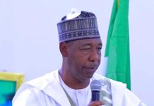 Borno State Governor, His Excellency, Professor Babagana Umara Zulum