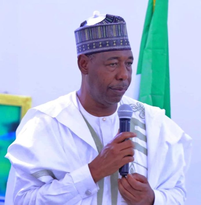 Borno State Governor, His Excellency, Professor Babagana Umara Zulum