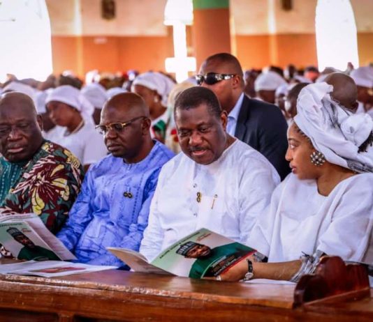 Secretary to the Government of the Federation, Sen. George Akume, fnim, CON, marks his 72nd birthday at St. John the Baptist Cathedral, Gboko Benue State on Saturday 27th December, 2025.