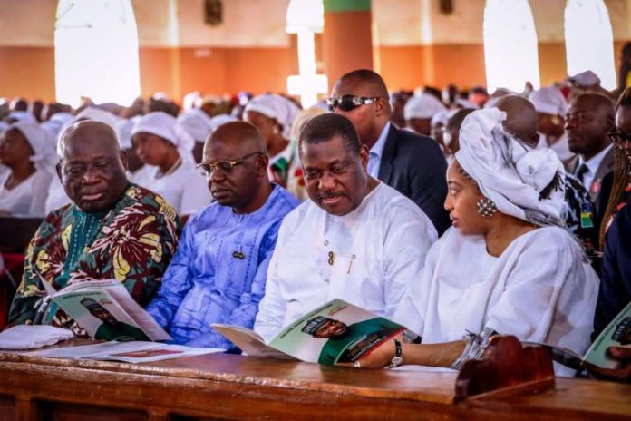 SGF celebrate his 72nd birthday anniversary Secretary to the Government of the Federation, Sen. George Akume, fnim, CON, marks his 72nd birthday at St. John the Baptist Cathedral, Gboko Benue State on Saturday 27th December, 2025.