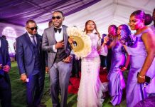 Vice President, H.E. Kashim Shettima, GCON; Benue State Governor, Hyacinth Alia; Ministers and other top government functionaries attend the wedding ceremony of Samuel Aondoakura Akume, son of the Secretary to the Government of the Federation, Sen. George Akume, and Deborah Ershima, daughter of Engr. Msula Atoga, held in Makurdi, Benue State, on Sunday, 28 December 2025.