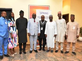 Group Photo: The Permanent Secretary, FMAFS, Dr Marcus Olaniyi Ogunbiyi (C), and other stakeholders during the workshop.