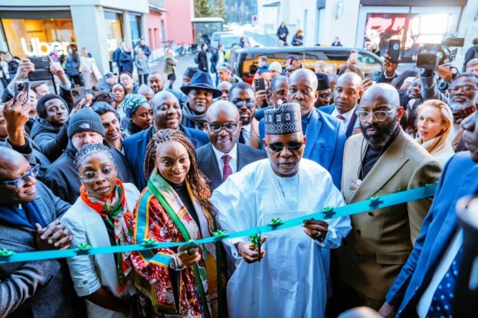 WEF 2026 VP Shettima Commissions First Ever Nigerian Pavillion In Davos