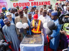 Gov. Uba Performed Ground Breaking At Ahmadu Bello University (ABU) Zaria