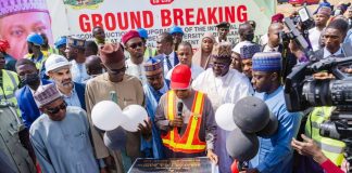 Gov. Uba Performed Ground Breaking At Ahmadu Bello University (ABU) Zaria